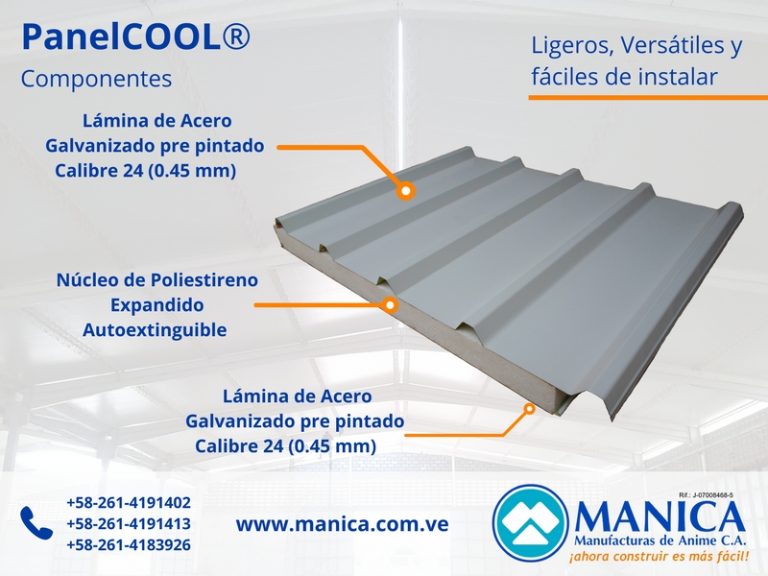 2 PanelCOOL MANICA Componentes