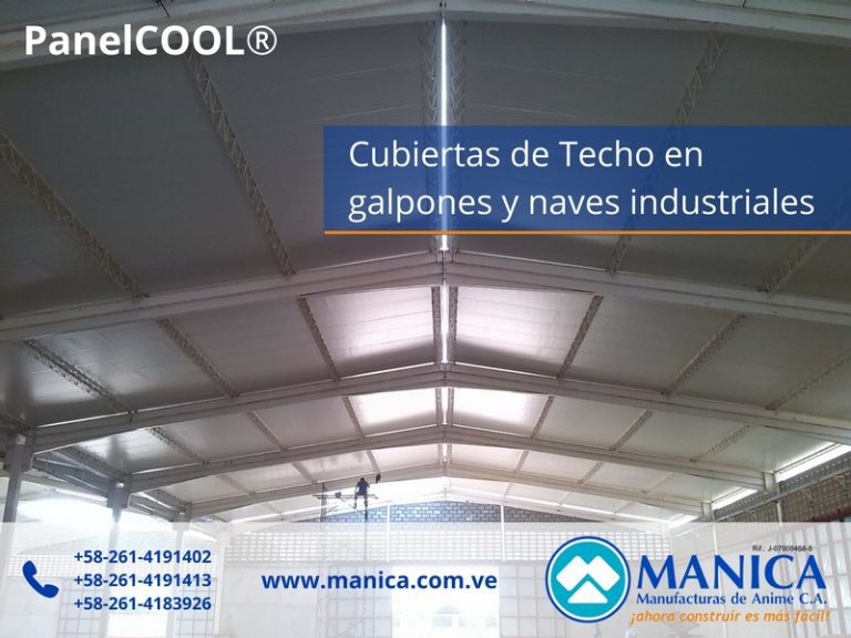4 PanelCOOL MANICA Aplicaciones Naves industriales