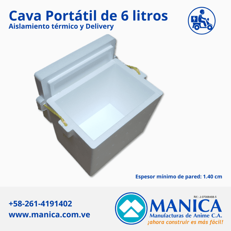 CAVA PORTATIL DE 6 LITROS MEDIDAS 2